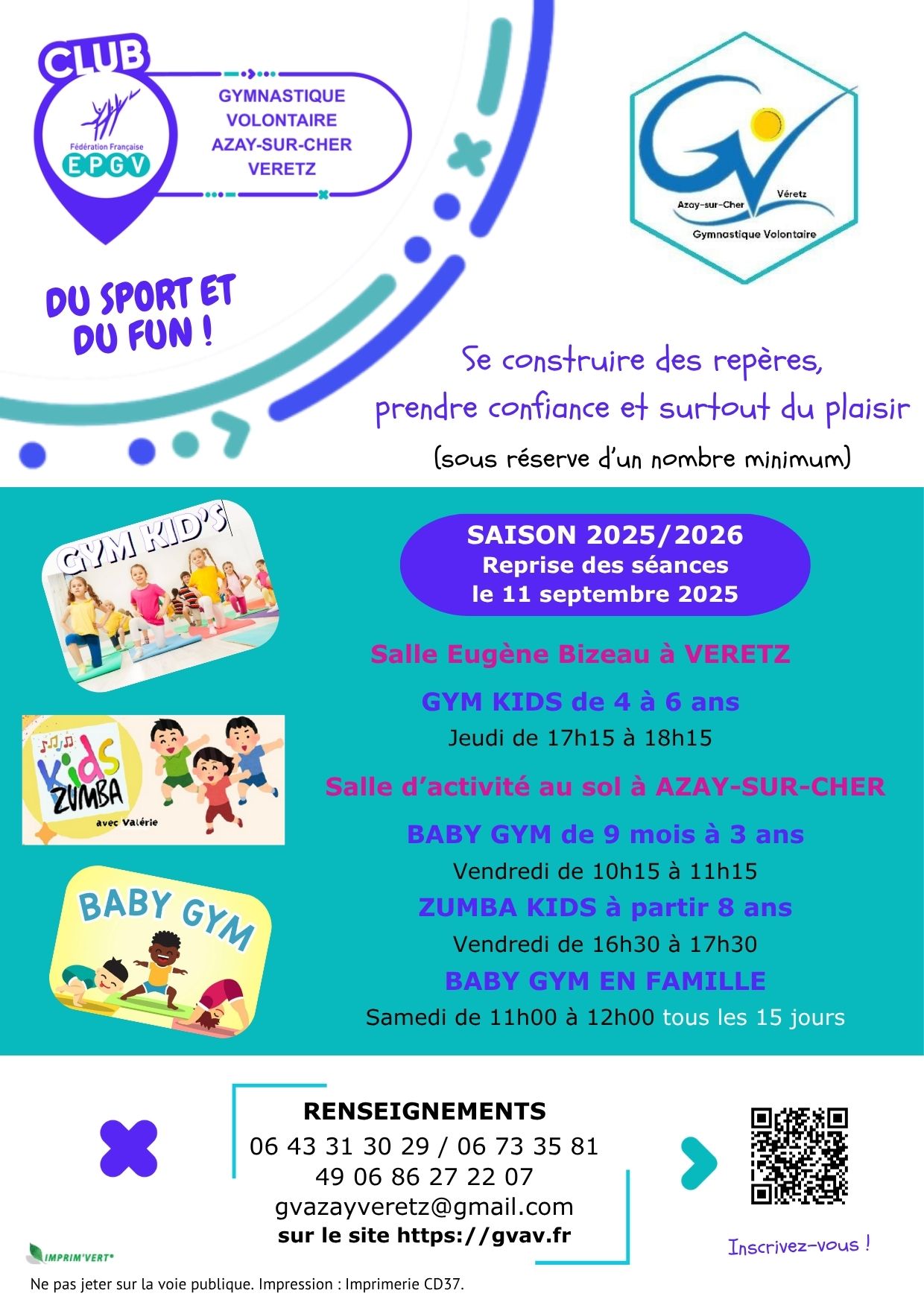 Tract enfants Azay Véretz